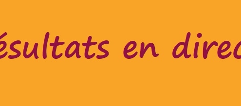 résultats en direct